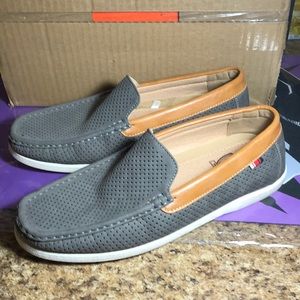 Phat farm slip on loafers suede size 9US